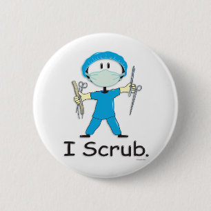 Surgical Technologist 2 Inch Round Button