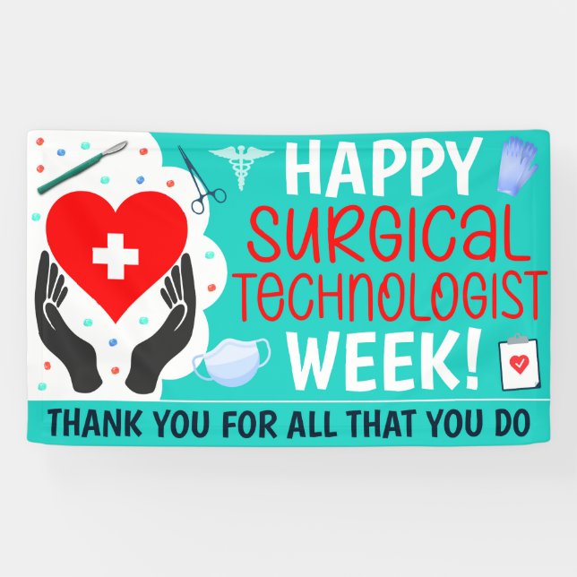 Surgical Technologist Appreciation Week Banner (Horizontal)