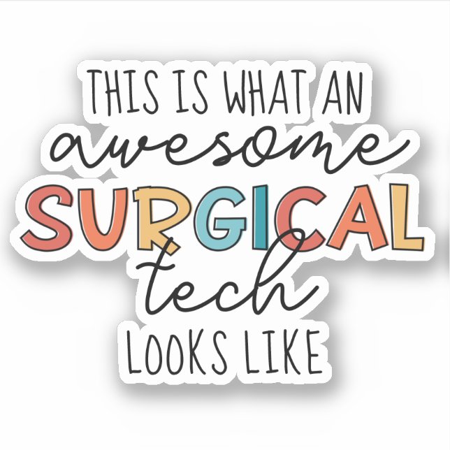 Surgical Technologist Funny Surgery OR Tech (Front)