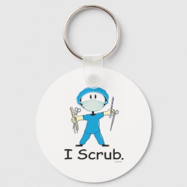 Surgical Technologist Keychain (Front)