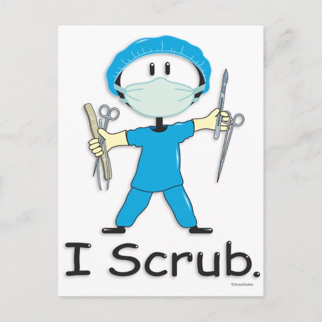 Surgical Technologist Postcard (Front)