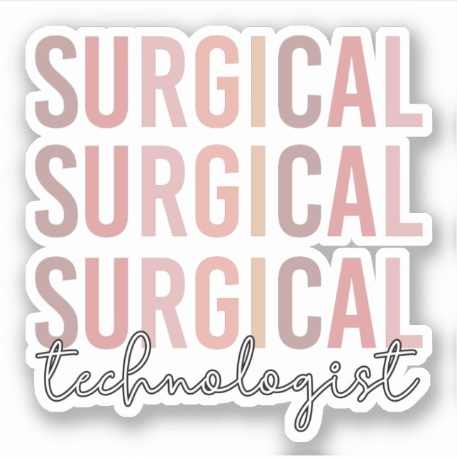 Surgical Technologist Surgical Tech Surgery Tech  (Front)