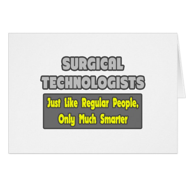 Surgical Technologists ... Smarter (Front Horizontal)