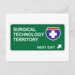 Surgical Technology Next Exit Postcard