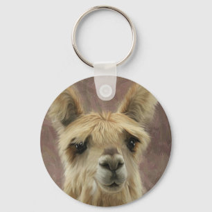 Suri Alpaca Keychain