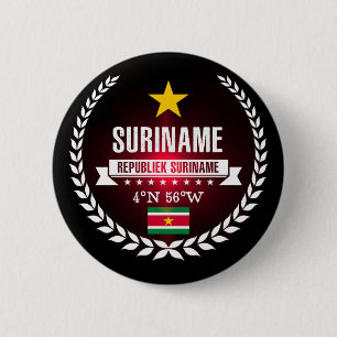 Suriname 2 Inch Round Button