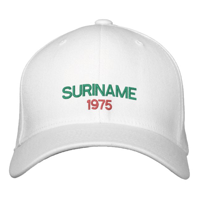 Suriname Casquette brodé (Devant)
