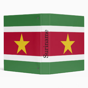 Suriname Flag Binder