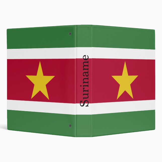 Suriname Flag Binder (Background)