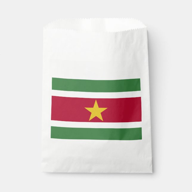 Suriname Flag Favour Bag (Front)
