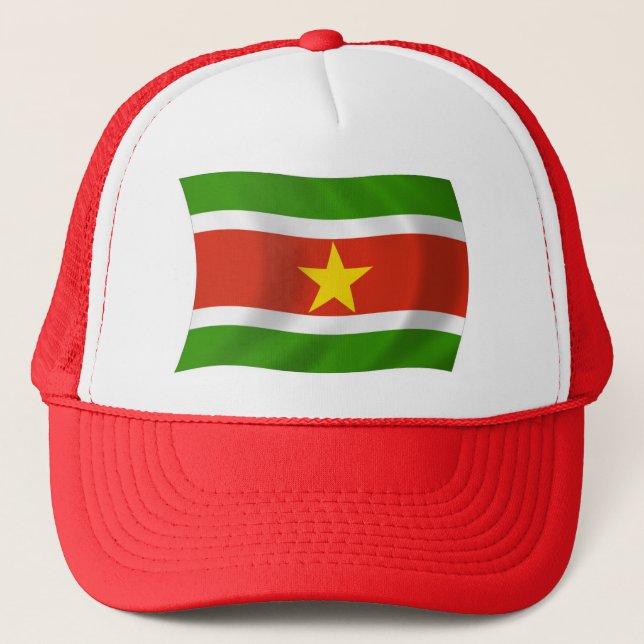 Suriname Flag Hat (Front)