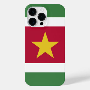 Suriname flag iPhone 14 pro max case
