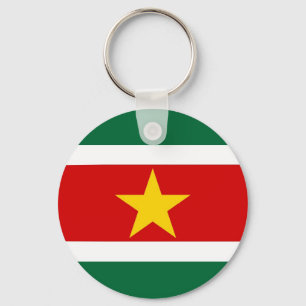 Suriname flag keychain