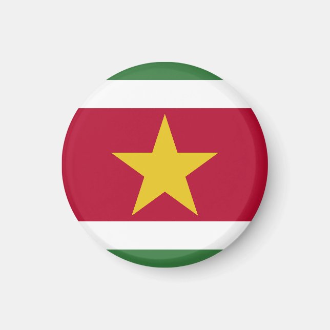 Suriname flag magnet (Front)
