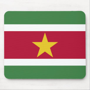 Suriname Flag Mouse Pad
