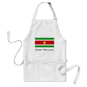 Suriname Flag Standard Apron