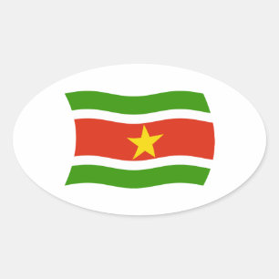 Suriname Flag Sticker