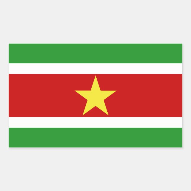 Suriname Flag | Sticker (Front)