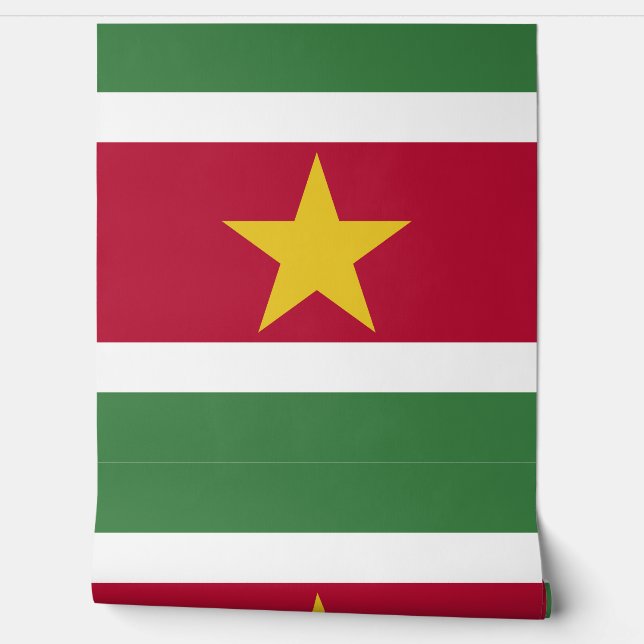 Suriname flag wallpaper (Unrolling)