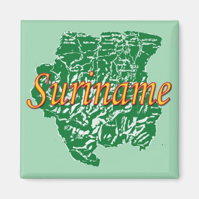 Suriname Magnet (Front)