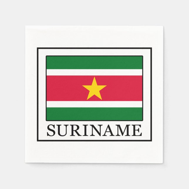 Suriname Napkin (Front)