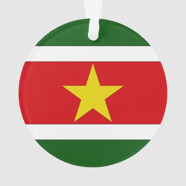 Suriname Ornament (Back)