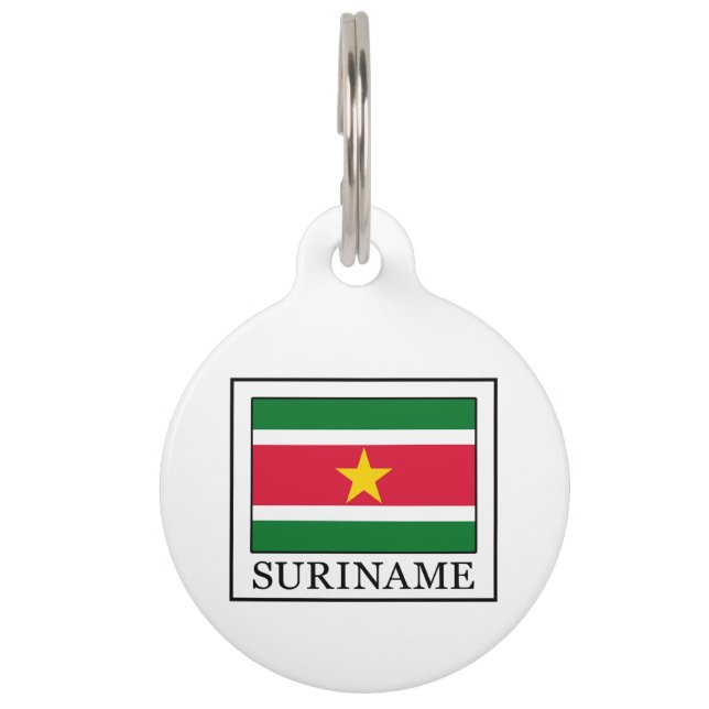 Suriname Pet Tag (Front)