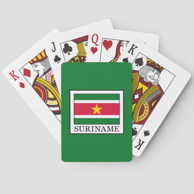 Suriname Playing Cards (Back)