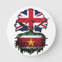 Suriname Surinamese British UK Tree Roots Flag