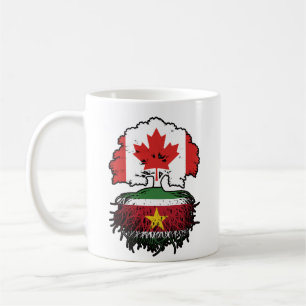 Suriname Surinamese Canadian Canada Tree Roots Coffee Mug