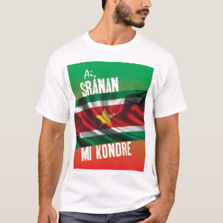 Suriname t-shirt with text