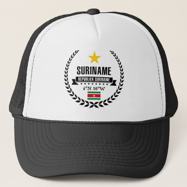 Suriname Trucker Hat (Front)