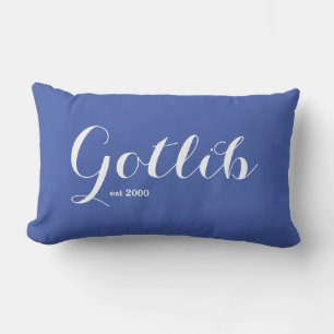 Surname Personalized Pillow