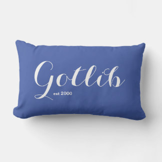 Surname Personalized Pillow