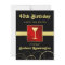 Surprise 40th Birthday Red Black Gold Invitations