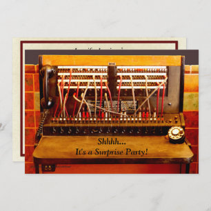 Surprise 75th Birthday Party Invite Switchboard