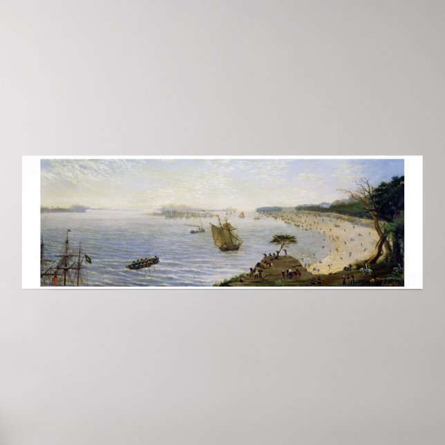 Surprise at the Front Line of the Army at Estero, Poster (Front)