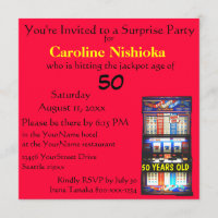 Surprise Birthday Party Lucky Red Slot Machine
