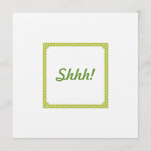 Surprise Birthday Party Modern Custom Invitation