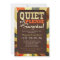 surprise birthday party vintage typography invites