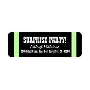 SURPRISE BIRTHDAY V019 GREEN STRIPES