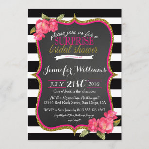 Surprise Bridal Shower Invitation