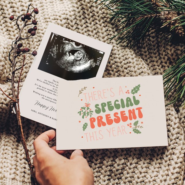 Surprise Christmas Holiday Pregnancy Announcement  (Creator Uploaded)