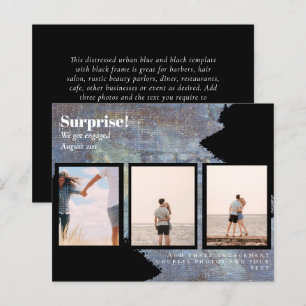SURPRISE! Engagement PHOTO COLLAGE BUDGET