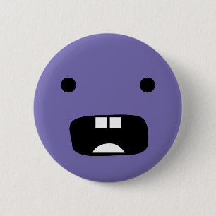 Surprise Face 2 Inch Round Button