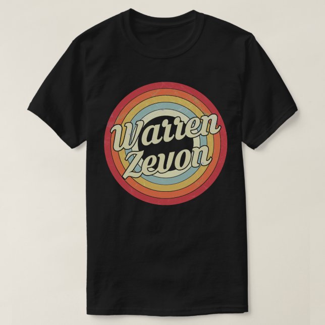 Surprise Gift Warren Art Zevon Halloween Holiday T-Shirt (Design Front)