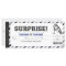 Surprise Hockey Game Gift Ticket Template