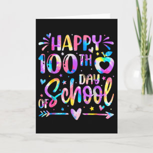 Surprise I’m Your Teacher Today Funny Tie Dye Card