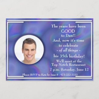 SURPRISE Invitation de fête d'anniversaire