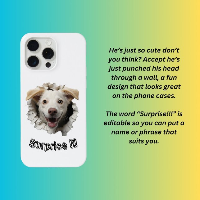 Surprise !!!  iPhone case (Creator Uploaded)